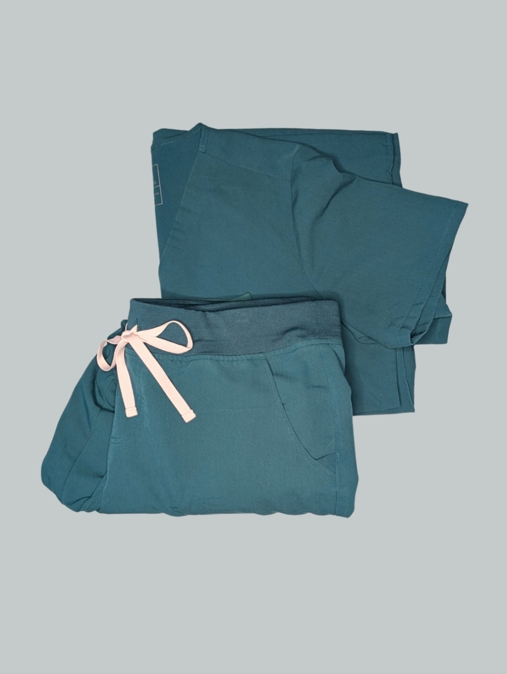 XL FIGS Scrubs Set (Casma Top and Zamora Joggers) in Hunter Green (PO 3119/3123)